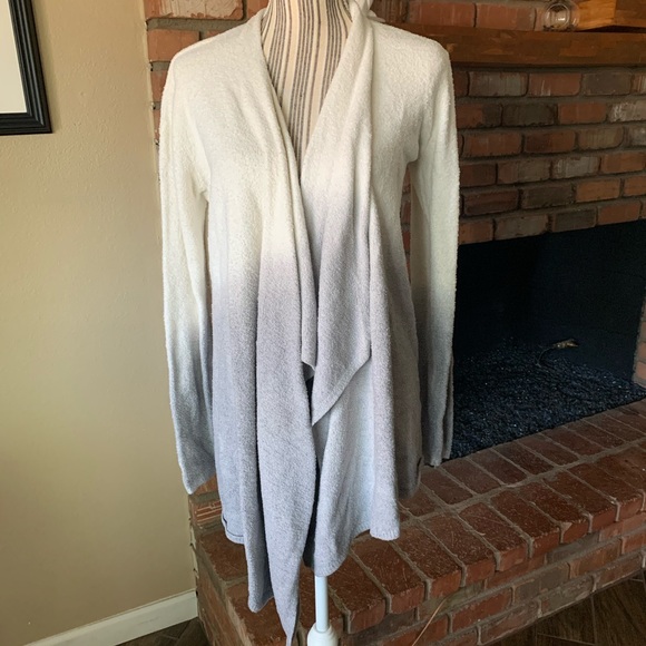 Barefoot Dreams Sweaters - Barefoot Dreams Bamboo Calypso Cardigan Ombre L/XL